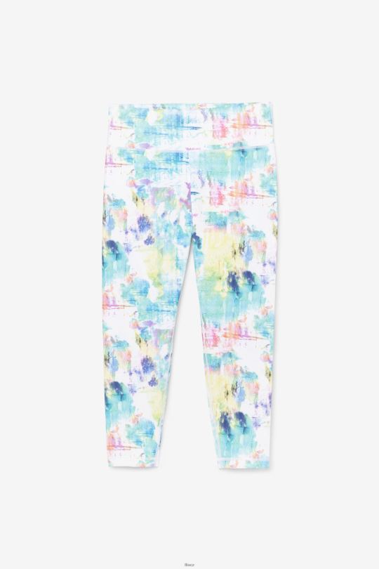 tie dye fila forza elegantní 7/8 legíny 0668L1983 barva na kravatu FILA