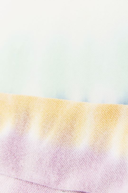 aerolynn tie dye mikina white tie dye fila 0668L1529 bílá barva na kravaty FILA