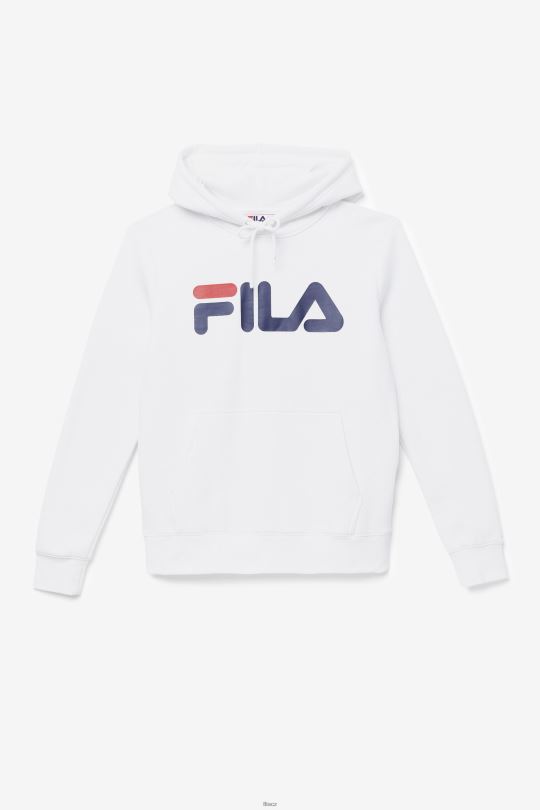 bílá/peacoat lucy mikina s kapucí fila 0668L1524 bílý/páv FILA