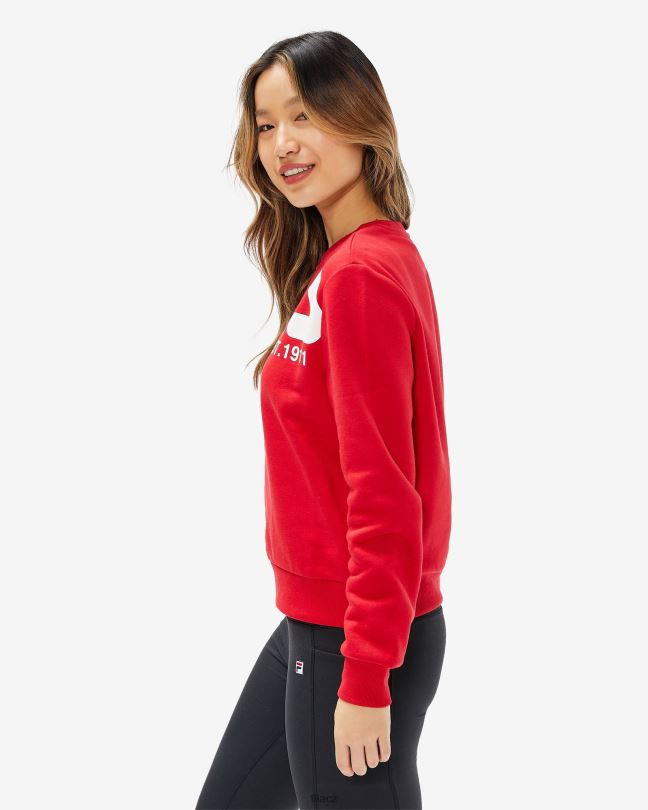 dámská grazia crew červená fila 0668L2963 Červené FILA