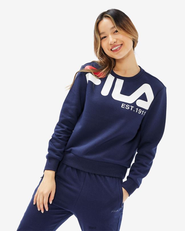 dámská grazia crew nová námořnická fila 0668L2951 nové námořnictvo FILA