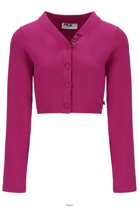 dámský kardigan fila zara se silným žebrováním 0668L3400FILA