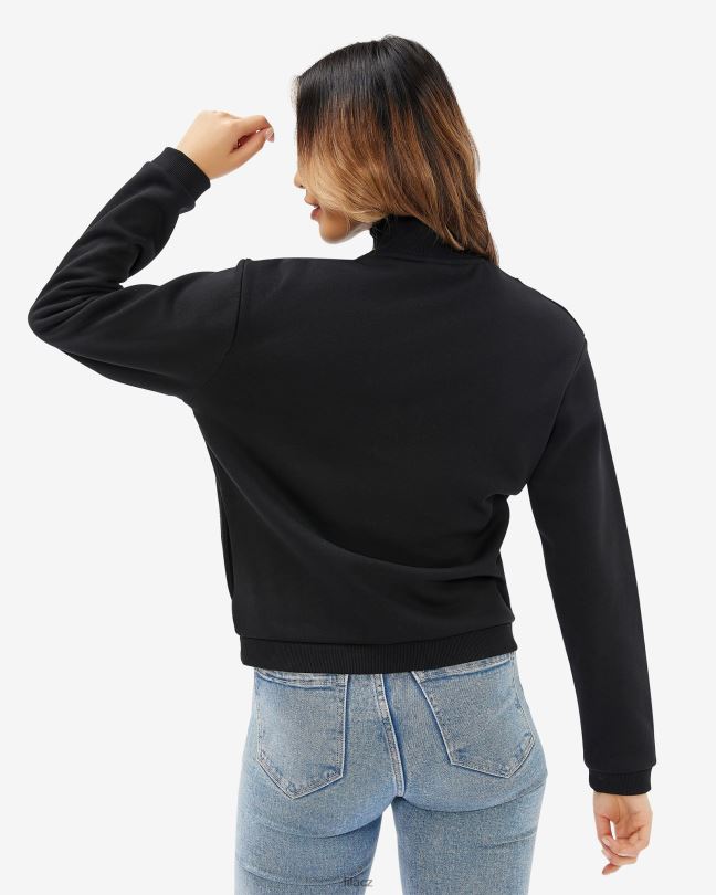 dámská placka qtr zip fila černá 0668L2972 Černá FILA