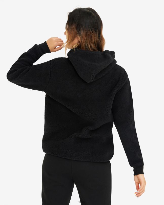 černá dámská janet teddy qtr zip fila 0668L2952 Černá FILA