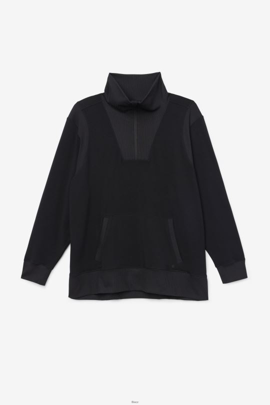 černý fila fi-lux poloviční zip 0668L1929 Černá FILA