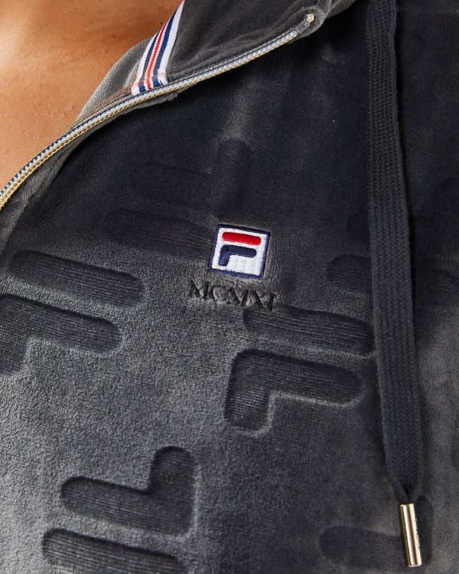 černá ústřicová fila dámská aspena qtr zip 0668L2967 černá ústřice FILA