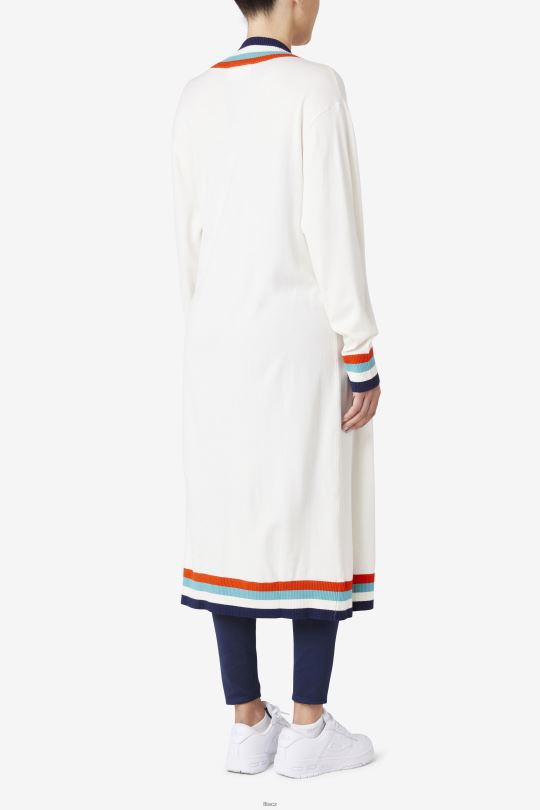 fila angelina maxi cardigan tofu 0668L1501 tofu FILA