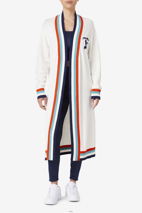 fila angelina maxi cardigan tofu 0668L1501 tofu FILA