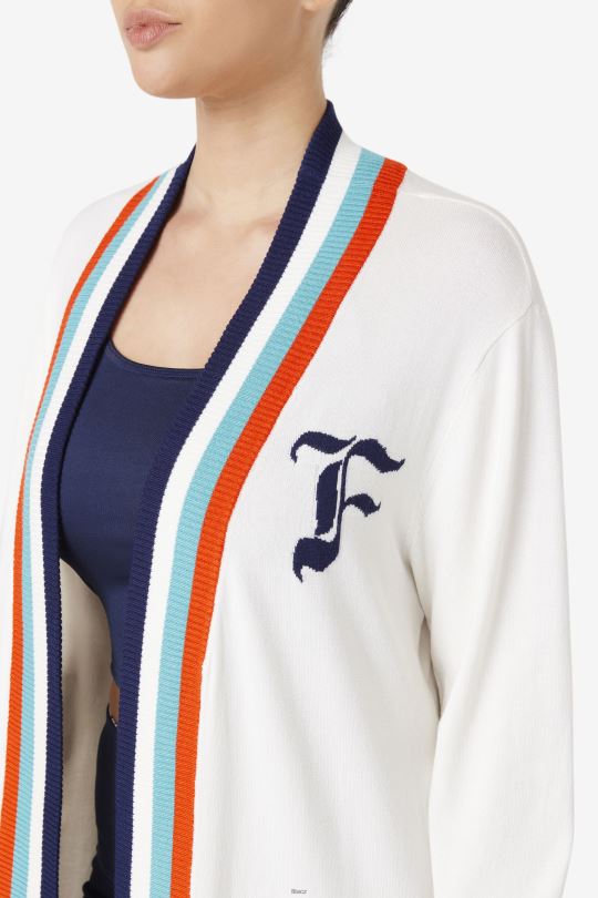 fila angelina maxi cardigan tofu 0668L1501 tofu FILA
