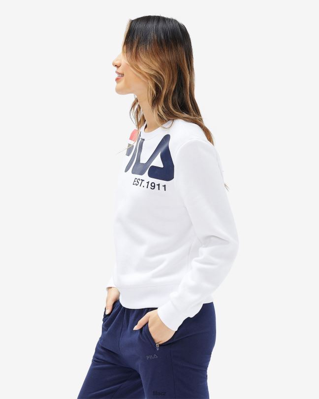 fila bílá dámská grazia crew 0668L2956 bílý FILA
