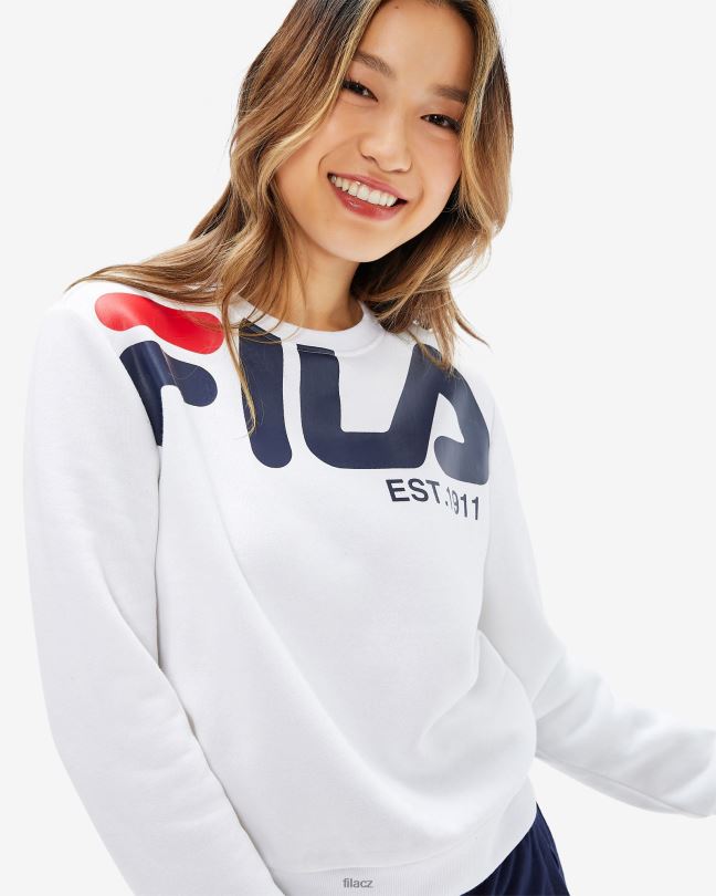 fila bílá dámská grazia crew 0668L2956 bílý FILA