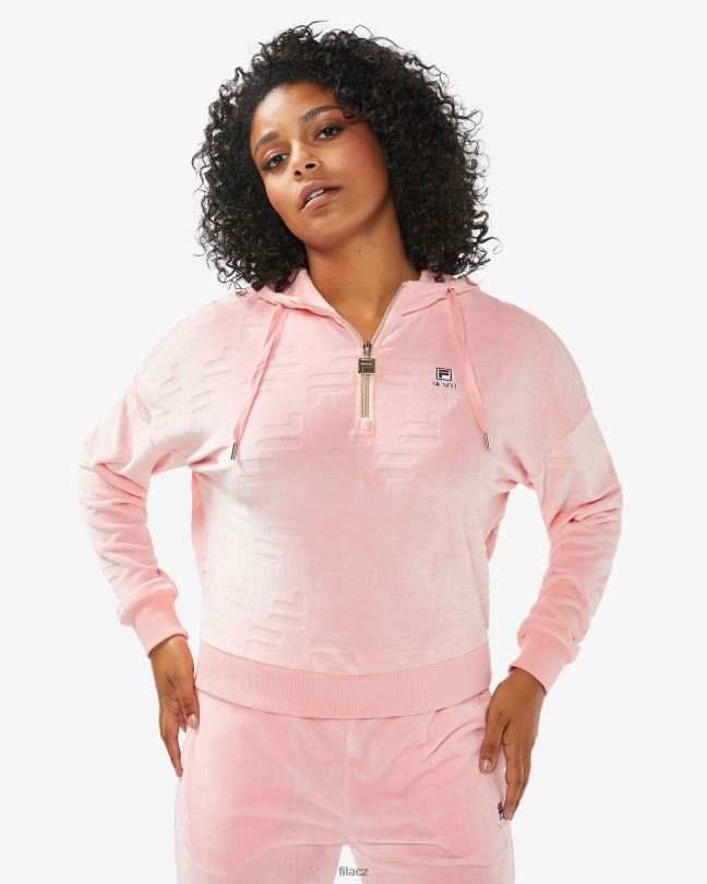 fila dámská aspena qtr zip světle růžová 0668L2971 bledá růže FILA