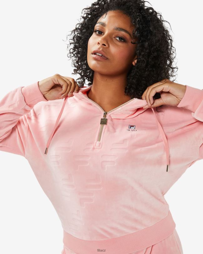 fila dámská aspena qtr zip světle růžová 0668L2971 bledá růže FILA