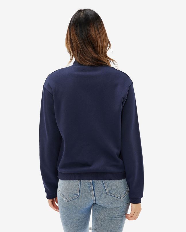 fila dámská placka qtr zip navy 0668L2965 námořnictvo FILA