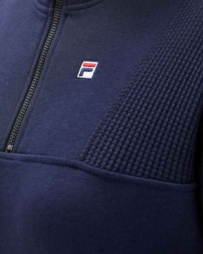 fila dámská placka qtr zip navy 0668L2965 námořnictvo FILA