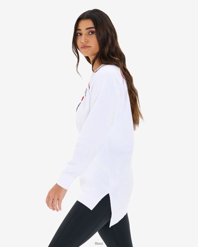 fila dámská tunika amara crew bílá 0668L2959 bílý FILA