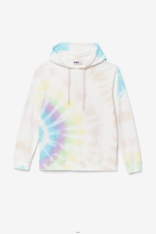 fila double cream tie dye aerolynn tie dye hoodie 0668L1528 dvojitá krémová barva na kravatu FILA