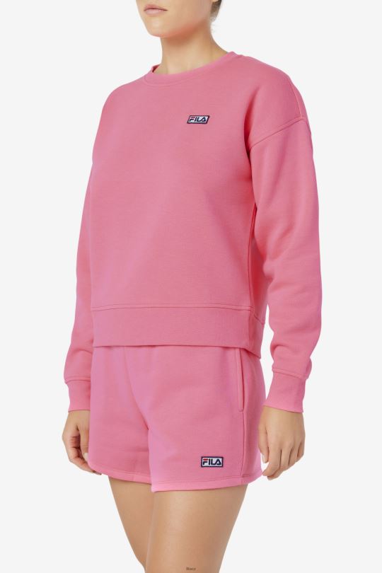 fila růžová stina crew 0668L1516 růžový FILA