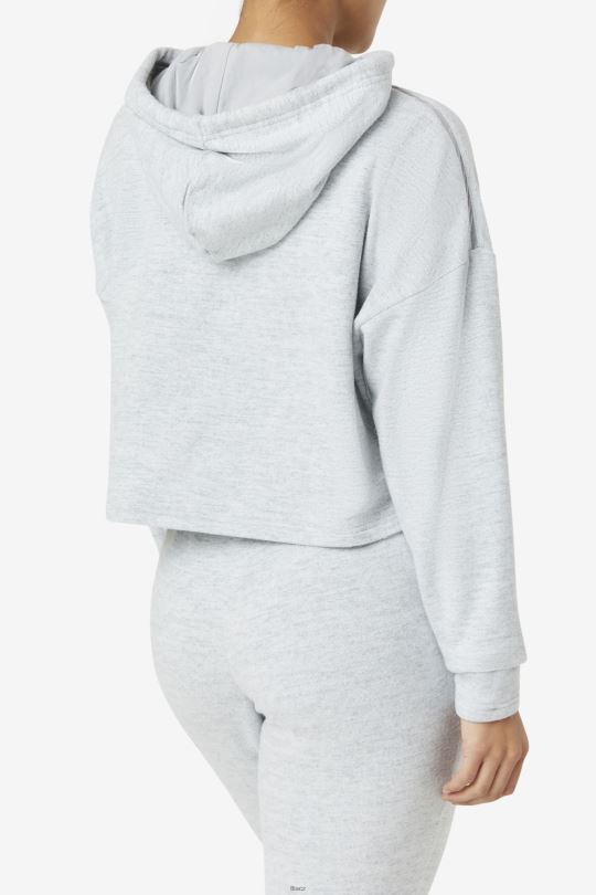 hirisheather fi-lux cropped mikina s kapucí fila 0668L1878 hirisheather FILA