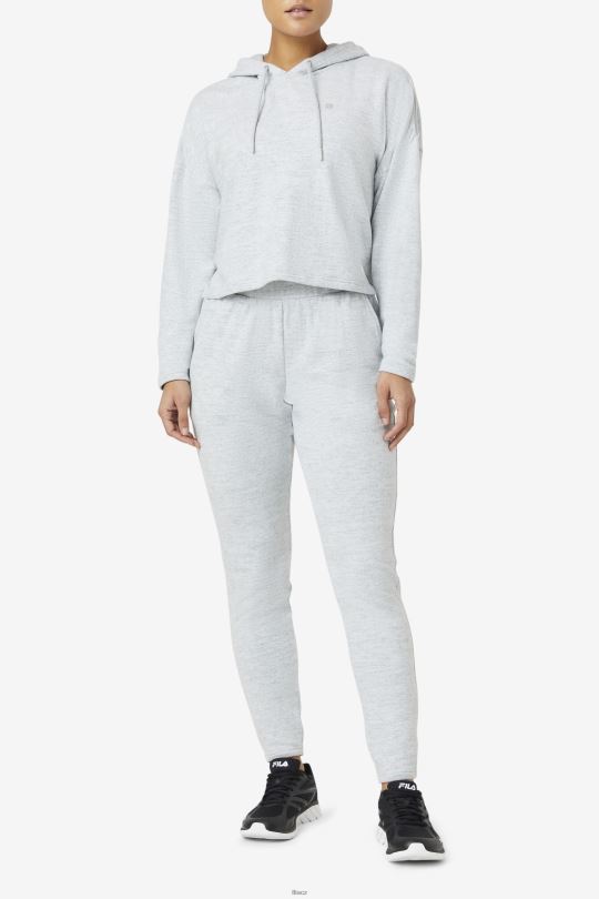 hirisheather fi-lux cropped mikina s kapucí fila 0668L1878 hirisheather FILA