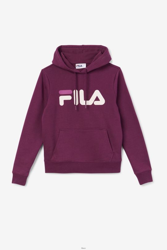 lucy mikina s kapucí fila hroznové víno/potpourri/rouge 0668L1526 hroznové víno/potpourri/rouge FILA
