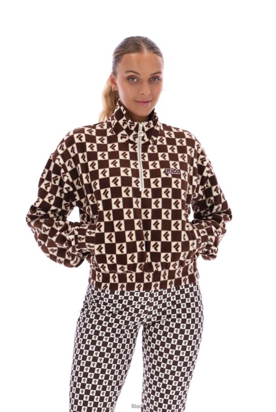 marla šachovnicový potisk polar fleece fila 0668L3407FILA
