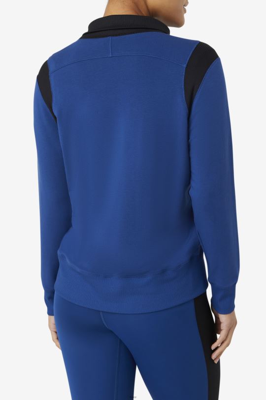 námořnická pivoňka fila fi-lux poloviční zip 0668L1893 námořnická pivoňka FILA