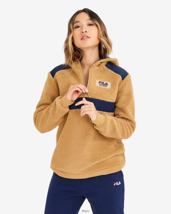 teddy dámská janet teddy qtr zip fila 0668L2880 medvídek FILA
