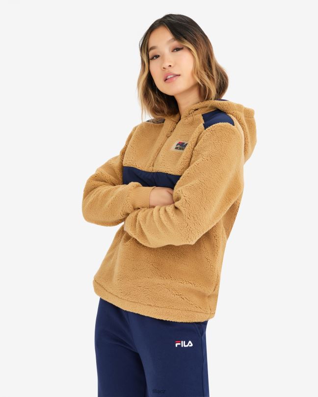 teddy dámská janet teddy qtr zip fila 0668L2880 medvídek FILA