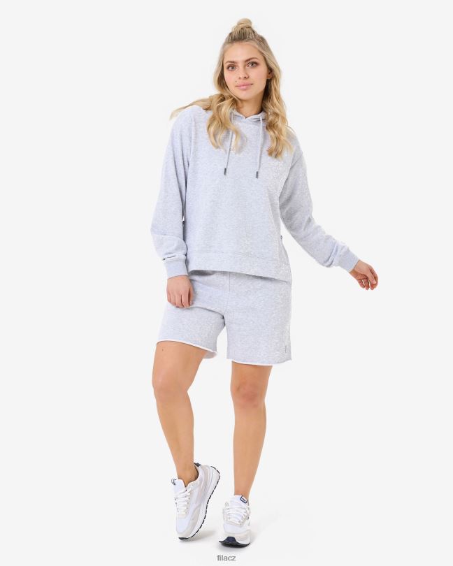 yuna hoody fila světle šedá marle 0668L2954 světle šedá marle FILA