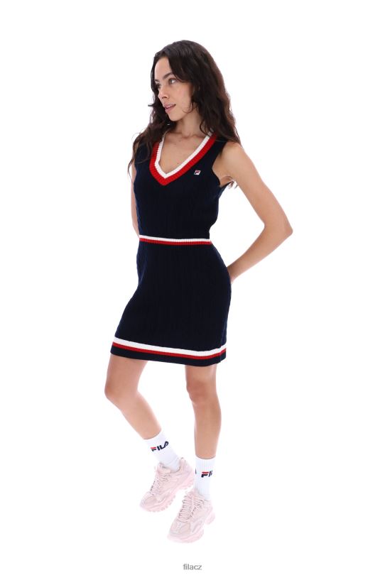 darian fashion svetr pletené šaty fila 0668L3443FILA