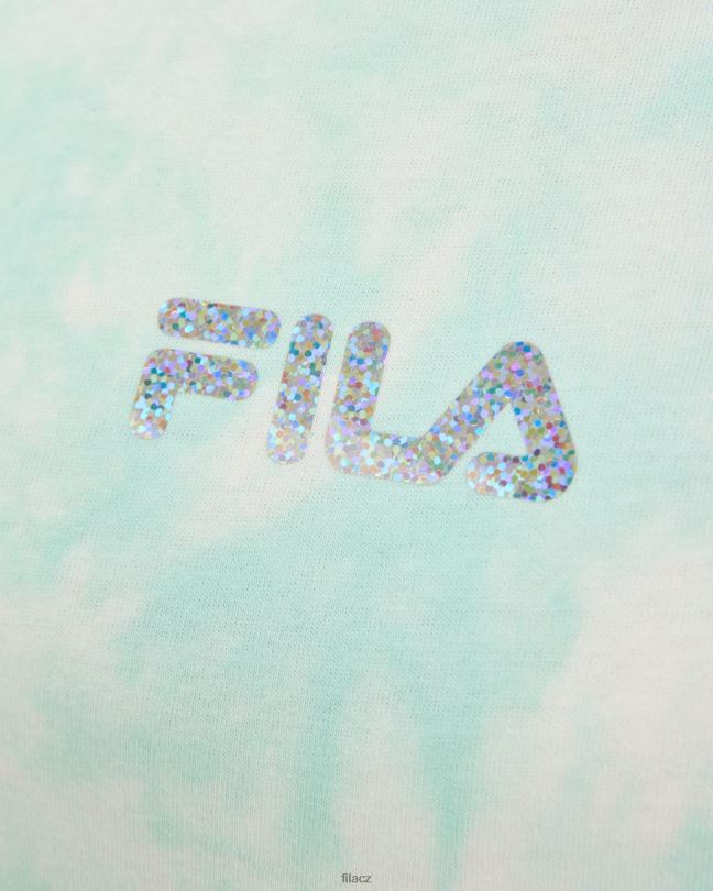 mint tie dye fila frankie tank dress 0668L3105 mátová barva na kravaty FILA