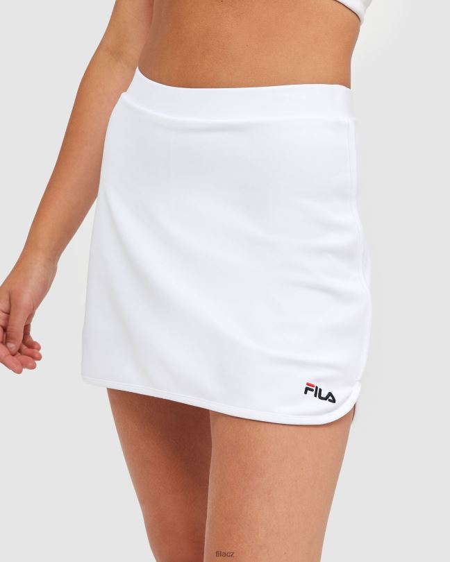 fila classic dámská skort bílá 0668L2875 bílý FILA
