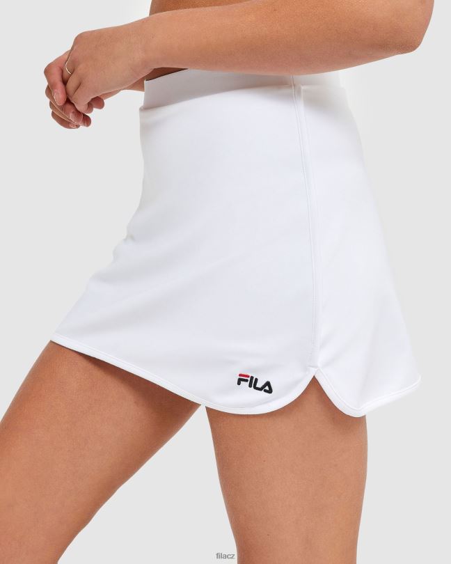 fila classic dámská skort bílá 0668L2875 bílý FILA