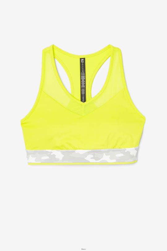 Síra fila uplift racerback podprsenka top 0668L1851 síra FILA