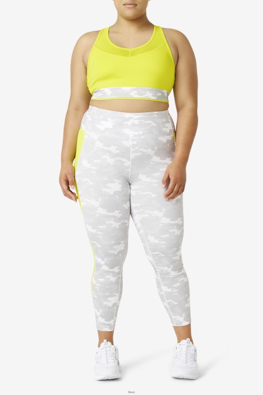 Síra fila uplift racerback podprsenka top 0668L1851 síra FILA