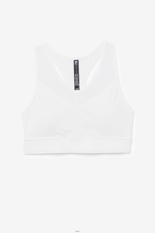 bílá fila uplift racerback podprsenka 0668L1803 bílý FILA
