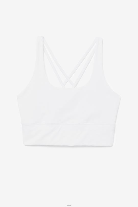 bílá uplift cross back podprsenka top fila 0668L1788 bílý FILA