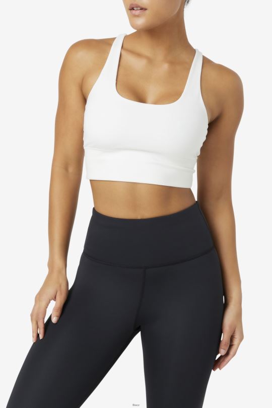 bílá uplift cross back podprsenka top fila 0668L1788 bílý FILA