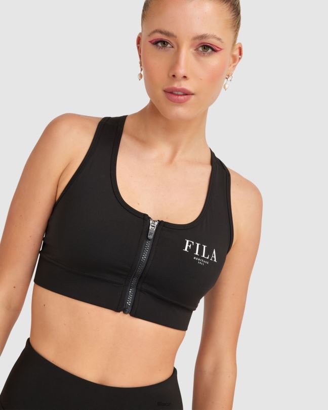 fila dámská podprsenka elektra černá 0668L2851 Černá FILA
