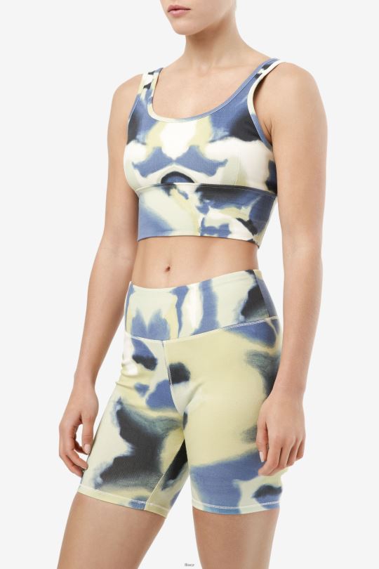 fila dawn bra top tah štětcem tisk 0668L1399 tisk štětcem FILA