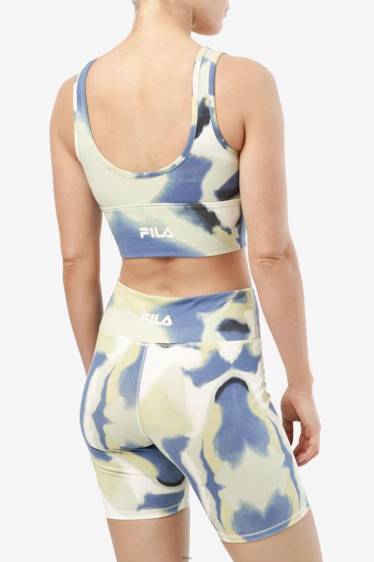fila dawn bra top tah štětcem tisk 0668L1399 tisk štětcem FILA