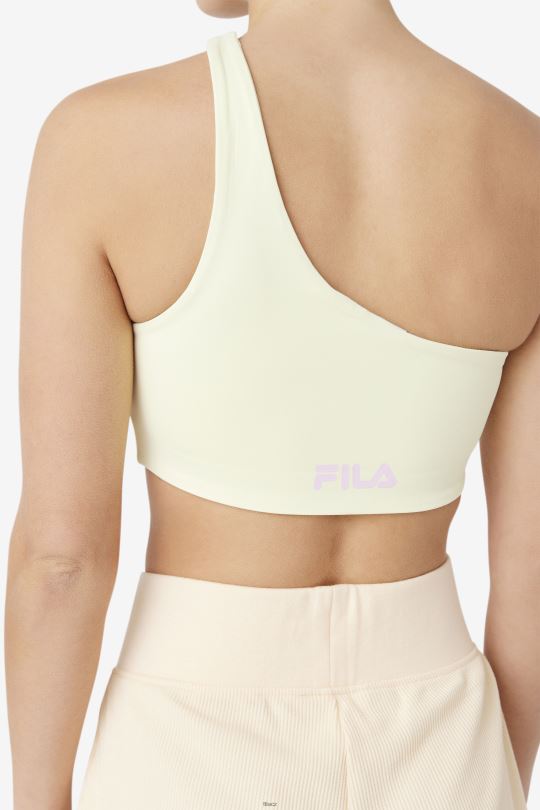 fila kady asymetrický top podprsenka něžná žlutá 0668L1471 něžně žlutá FILA