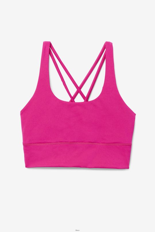 fila uplift cross back top podprsenka jasně růžová 0668L1789 světle růžová FILA