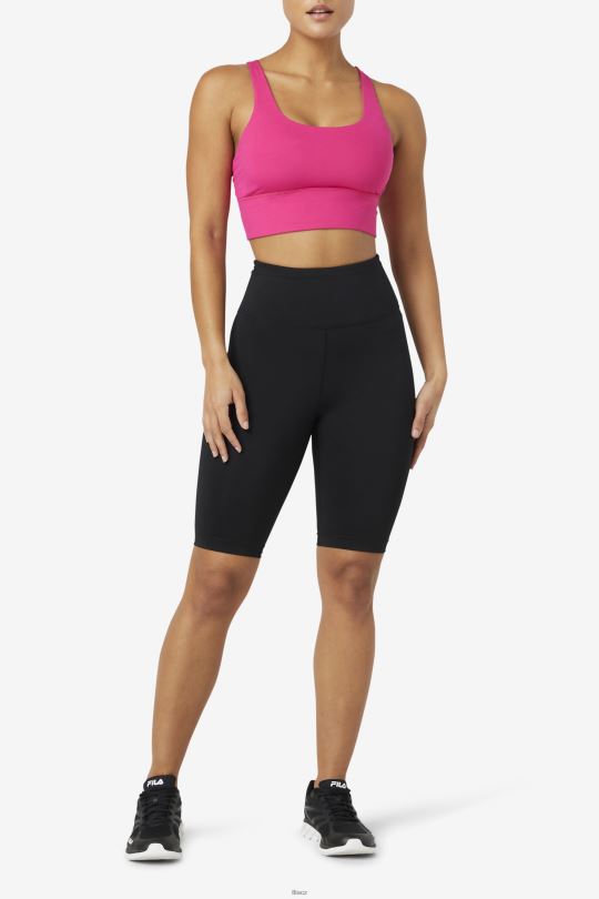fila uplift cross back top podprsenka jasně růžová 0668L1789 světle růžová FILA