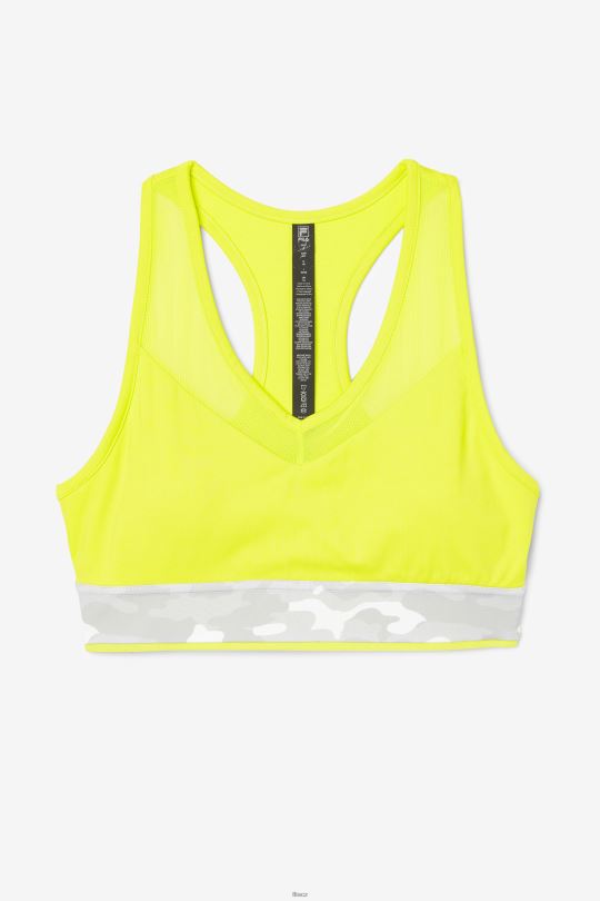fila uplift racerback podprsenka top síra 0668L1807 síra FILA