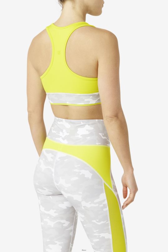 fila uplift racerback podprsenka top síra 0668L1807 síra FILA
