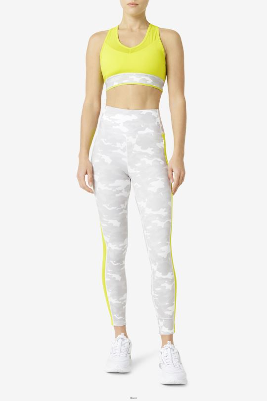fila uplift racerback podprsenka top síra 0668L1807 síra FILA