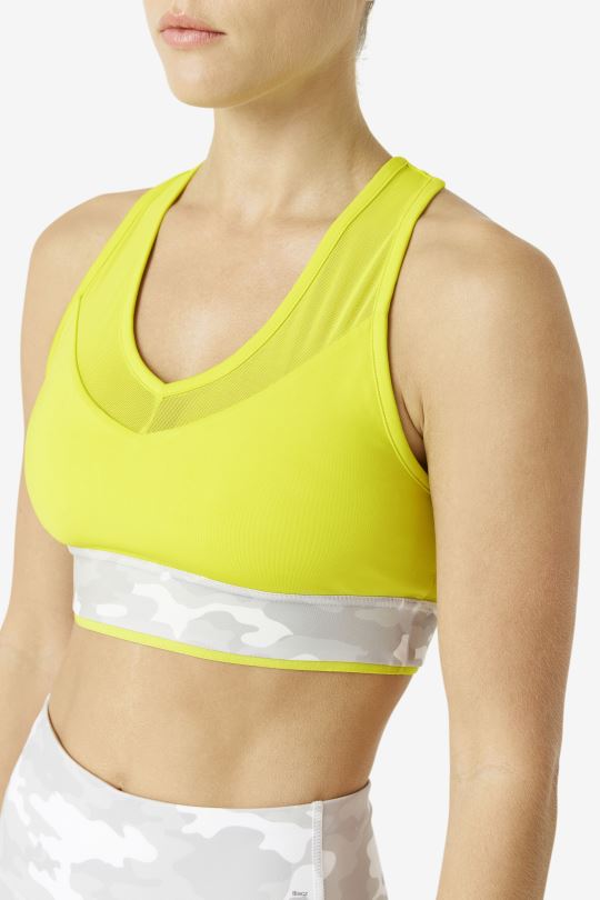 fila uplift racerback podprsenka top síra 0668L1807 síra FILA
