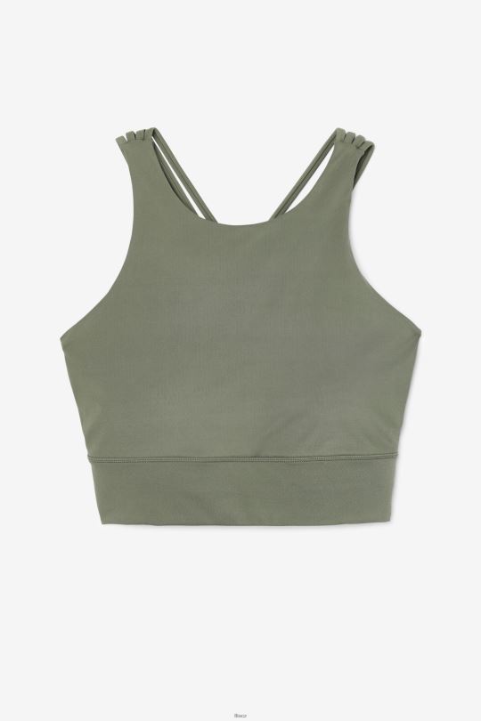 fila uplift vysoký výstřih sportovní podprsenka tymián 0668L1843 tymián FILA